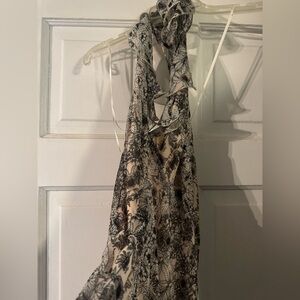 Max Studio light pink Halter Dress